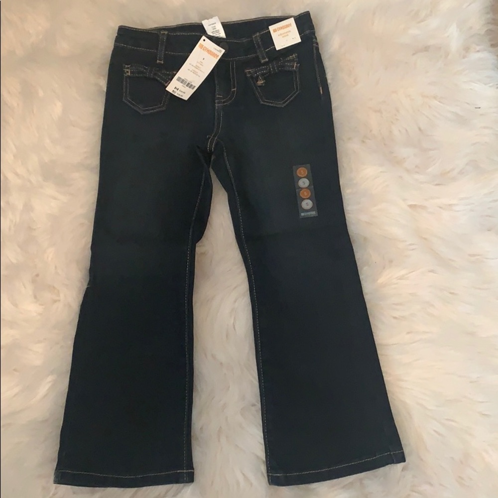 Gymboree girls blue jeans adjustable waist